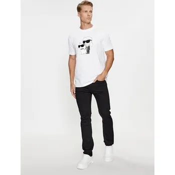 KARL LAGERFELD T-Shirt 755061 534241 Bílá Regular Fit XXL