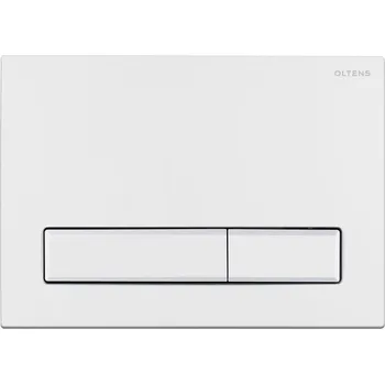 Splachovací tlačítko Oltens Torne splachovací tlačítko pro WC bílá matný 57101900