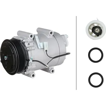 Kompresor klimatizace Kompresor, klimatizace, , HELLA, 8FK 366 201-591