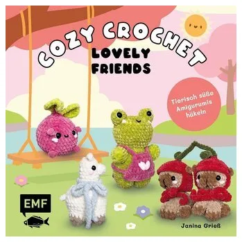 Umění Cozy Crochet - Lovely Friends: Tierisch süße Amigurumis häkeln mit @crochetbyjanina - Grieß, Janina