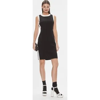 Dámské šaty DKNY Každodenní šaty DD3K1450 Černá Regular Fit 8