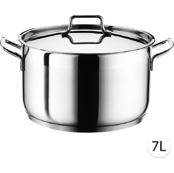 Hrnec Hascevher Nerezový hrnec s poklicí 7L, 12825