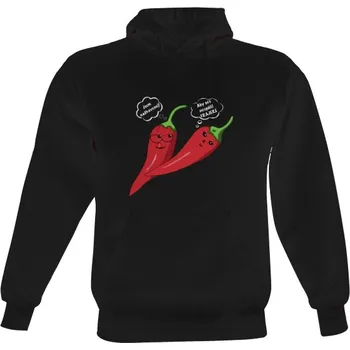 Pánská mikina Pánská mikina s kapucí s potiskem Spalující touha černá pánské