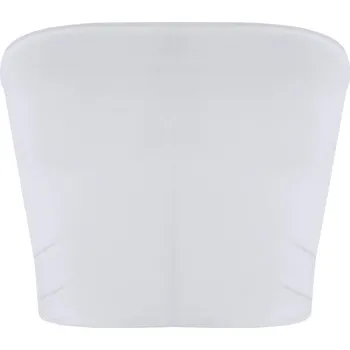 Body Klárka elastický top bez ramínek M bílá