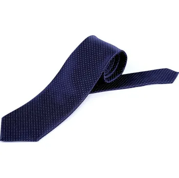 Kravata Saténová kravata, malé, 3 modrá tmavá