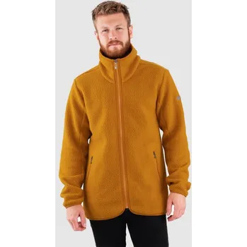 Pánská mikina Woox Fleecová Mikina Anngat Buckthorn Brown S + DÁREK + Doprava ZDARMA