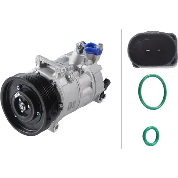 Kompresor klimatizace Kompresor, klimatizace, , HELLA, 8FK 366 200-311