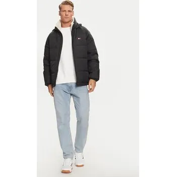 Tommy Jeans Zimní bunda DM0DM20003 Černá Relaxed Fit M