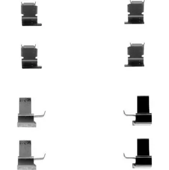 Přislušenství brzdového systému Sada příslušenství, obložení kotoučové brzdy, , 0494817030, HELLA, 8DZ 355 202-871