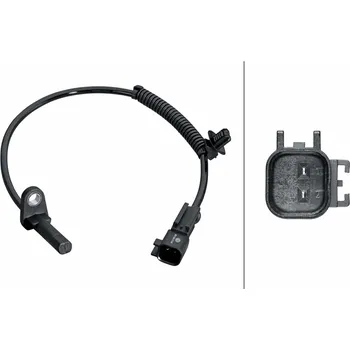 ABS Snímač, počet otáček kol, , HELLA, 6PU 358 217-951
