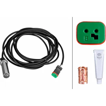 ABS Snímač, počet otáček kol, , HELLA, 6PU 230 052-371