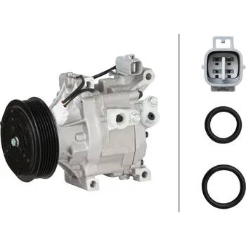 Kompresor klimatizace Kompresor, klimatizace, , HELLA, 8FK 366 201-391