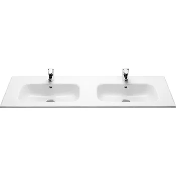 Roca Nábytkové dvojumyvadlo Optica 119x46 cm otvor pro baterii uprostřed A32799A000