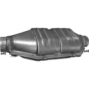 Výfuková trubka Střední tlumič výfuku, univerzální, , POLMO, 00.258