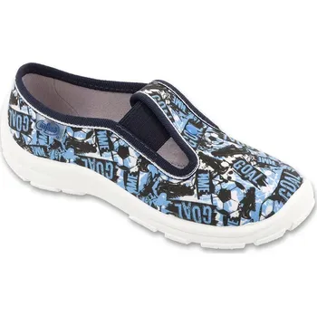 Chlapecké bačkory BEFADO 975X187 chlapecké bačkorky modré goal 29 975X187_29