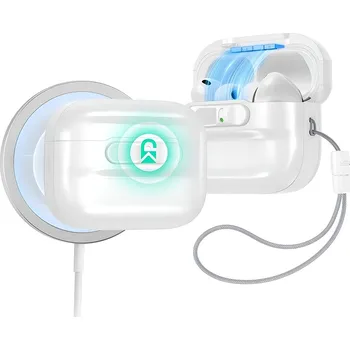 Sluchátka ESR - Pulse Magnetic FlickLock - Apple AirPods Pro 3 - Bílé