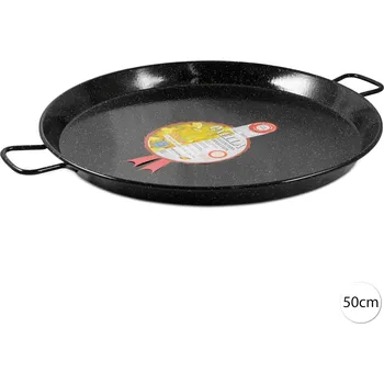 Garcima 13393 Smaltovaná paella pánev 50 cm