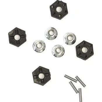 12mm HEX unašeče (4ks) + pojistná matice (4ks) - 15-ZJ07, 15-WJ02