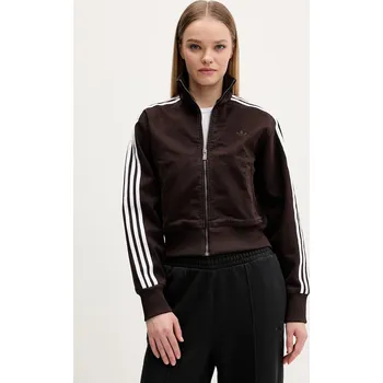 Pánská větrovka Bavlněná bunda adidas Originals Firebird KD2937 hnědá 89X, vel. XS