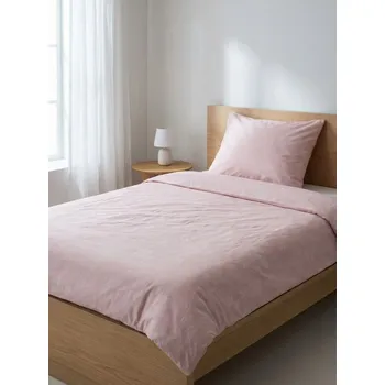 Povlečení Sinsay - Povlečení s květinovým motivem - pastelová růžová - 337IT-03X - 337IT-03X-ONE