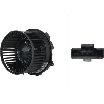 Ventilátor topení a klimatizace vnitřní ventilátor, , HELLA, 8EW 366 400-751