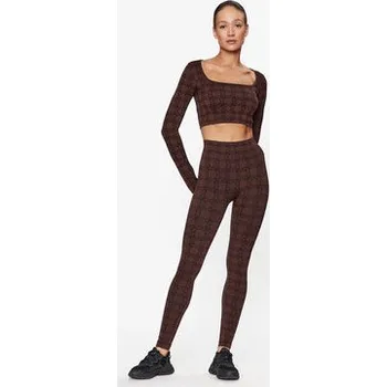 Guess Halenka V3BP05 ZZ04N Hnědá Slim Fit M_L