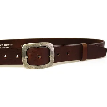 Opasek PENNY BELTS Dámský kožený opasek EXKLUZIV 50-R43 tmavě hnědý - 95 cm