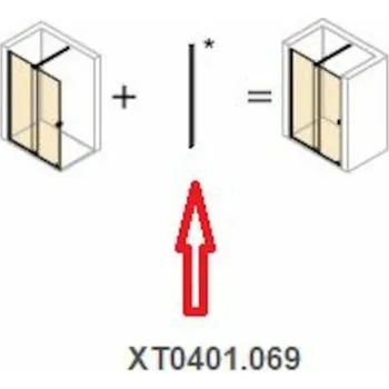 Huppe Náhradní díl Hüppe Xtensa pure XT0401.069
