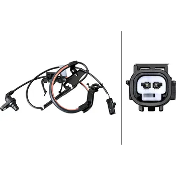 ABS Snímač, počet otáček kol, , HELLA, 6PU 358 217-751