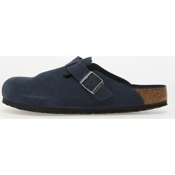 Pánské tenisky Tenisky Birkenstock Boston Soft Footbed Suede Leather New Navy Tonal FB EUR 46