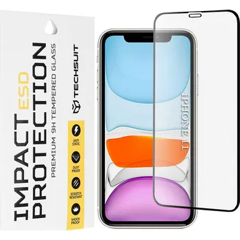 Techsuit - ESD sklo - iPhone 11 - černé