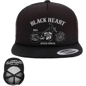 Kšiltovka Kšiltovka BLACK HEART BOBBER