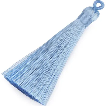 Střapec délka 80 mm, malé, 14 modrá světlá