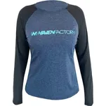 Dámský volný dres/triko HAVEN FACTORY TRAIL WMS XXL Tmavě modrá, Černá, Tyrkysová