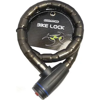 Zámek na kolo Zámek na kolo HAVEN LOCK 25 x 100 UNI Černá