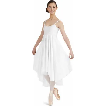 Body Capezio,Cami Empire Dress BG001, bílá S