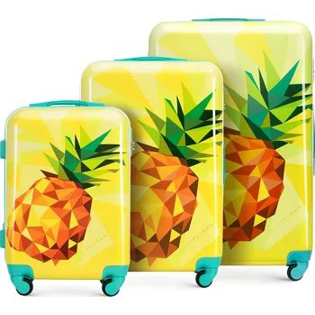 Žlutá sada zavazadel | WITTCHEN | 56-3A-64S-55