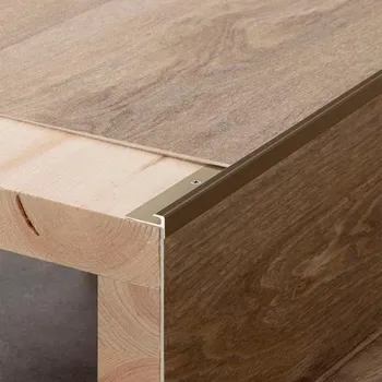 Stavební profil Schodový ukončovací profil DP32 30x15/5 mm, ŠROUBOVACÍ Barva: Bronzová, Zvolte délku: 250 cm