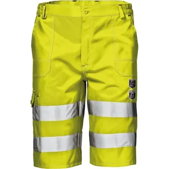 PRAPOR MISTRAL / Pánské reflexní kraťasy - žlutá 52