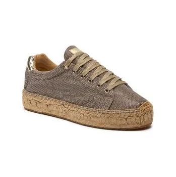 Dámské polobotky Espadrilky Replay GWF22 .000.C0024S Zlatá 39