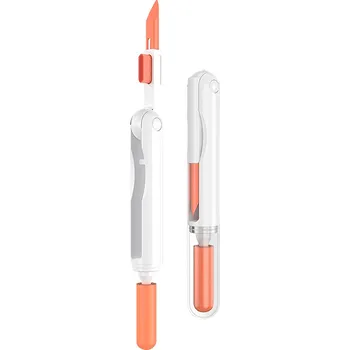 Sluchátka Proove - Multifunkční čisticí sada Mr. Cleaner (MCP00000302) - 3v1 pro notebook, telefon, klávesnici, sluchátka, skládací - bílá