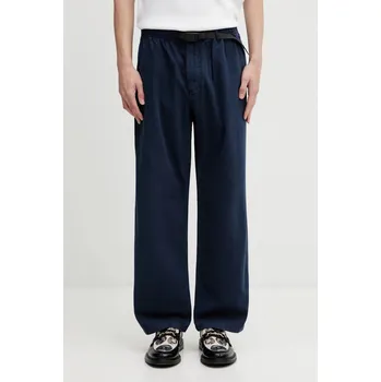 Bavlněné kalhoty Gramicci GRAMICCI PANT STRAIGHT FIT, XL, námořnická modř, 59X