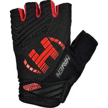 Chránič rukou Dětské rukavice na kolo HAVEN DEMO NEO SHORT KID 3 Černá, Červená