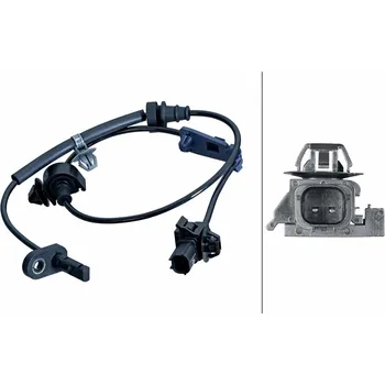 ABS Snímač, počet otáček kol, , HELLA, 6PU 358 251-121