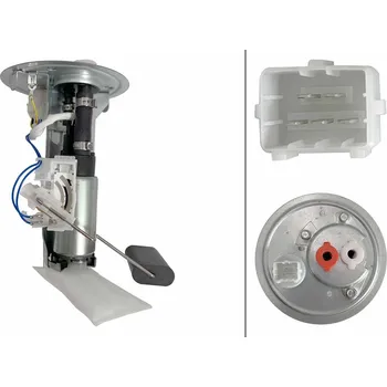 Palivové čerpadlo Palivová přívodní jednotka, , HELLA, 8TF 358 316-351