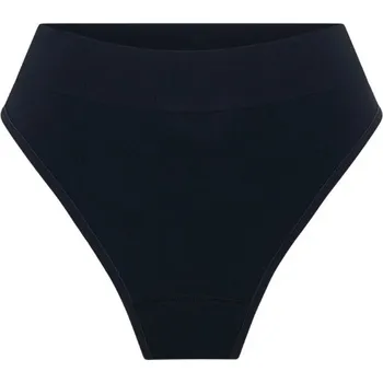 Menstruační kalhotky Modibodi Modicomfort Seamless Hi Waist Cheeky Moderate Black (MKMMSWCMB) M