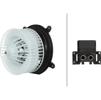 Ventilátor topení a klimatizace vnitřní ventilátor, , HELLA, 8EW 366 400-771