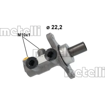 hlavni brzdovy valec, , D60101HB0A, METELLI, 05-1235