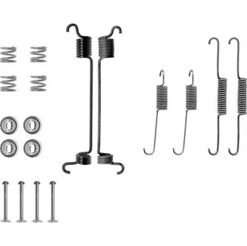 Přislušenství brzdového systému Sada příslušenství, brzdové čelisti, , 44084=99B25, 4408499B25, HELLA, 8DZ 355 200-351