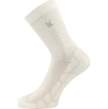 Dámské ponožky VOXX Ponožky sportovní z merino TWARIX s ionty stříbra BÍLÉ 35-38 119346